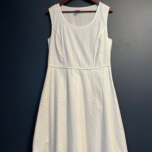Max Studio white dress